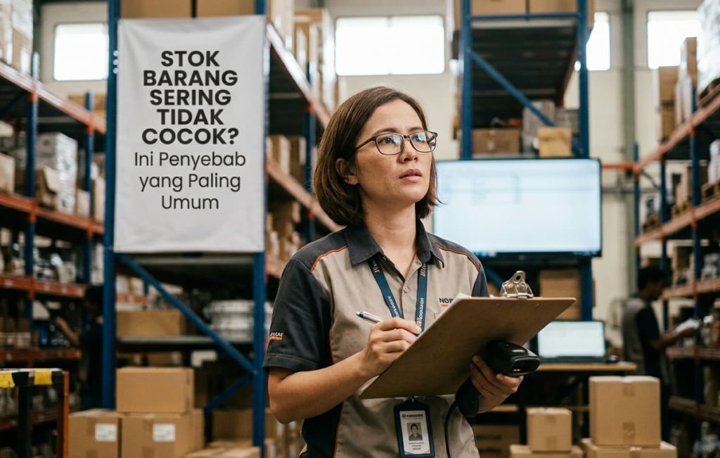 Stok Barang Sering Tidak Cocok? Ini Penyebab yang Paling Umum
