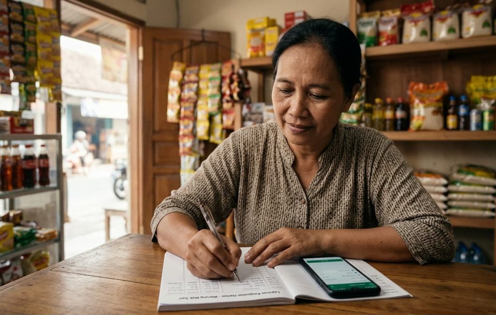 Cara Membuat Laporan Penjualan Warung dengan Mudah